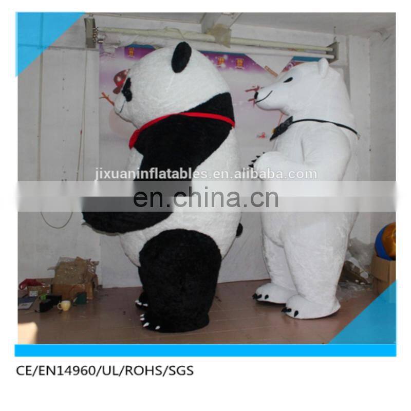 giant inflatable panda mascot,inflatable panda costume