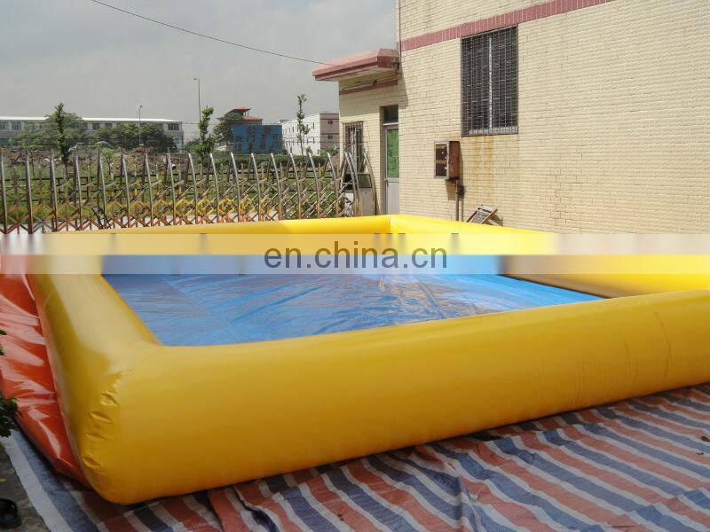 HI ground swimming pool, commercial inflatable water pool for bumper balls