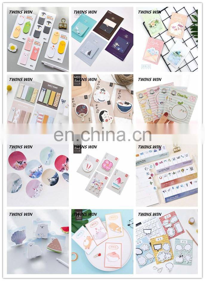 Bangladesh Hottest Business gift kawaii stationery promotion different shaped paper sticky notes memo pad with custom logo