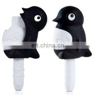Cute Yellow Duck Silicone Earphone Plug