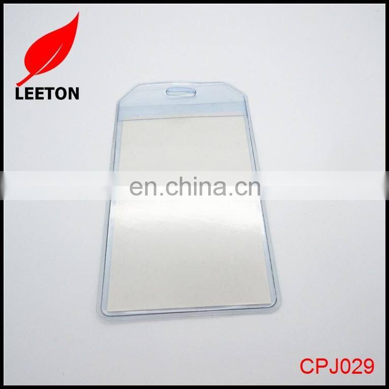 Factory supply PVC mini name tag badge holder