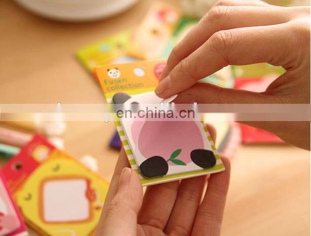 Animal Sticky Notes Self-stick Notes 8 Pad/Pack