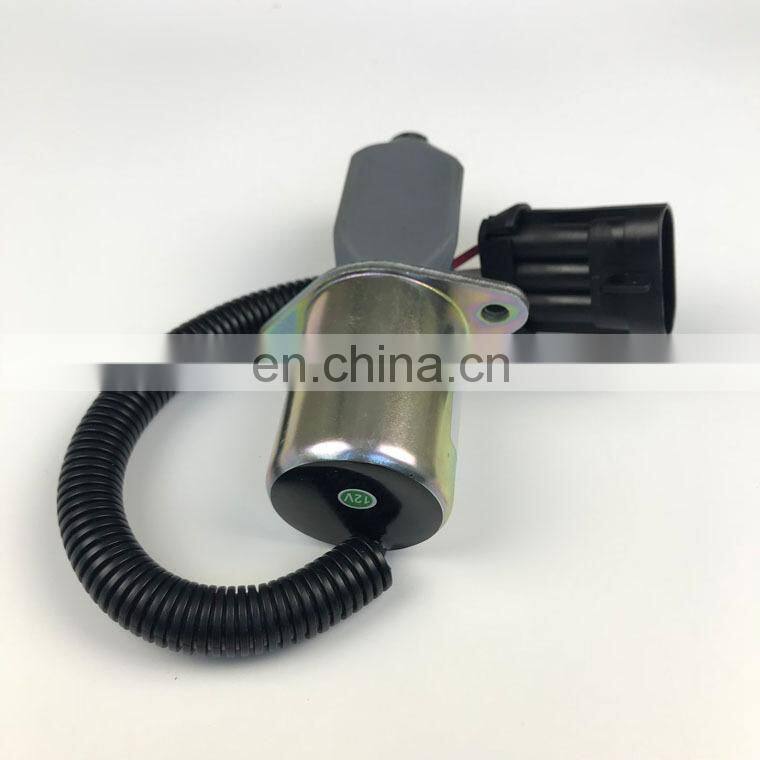 Fuel stop Shut Off Solenoid 6681513 for Bobcat Excavator