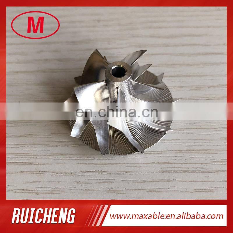 R2S KP35/K04 27.80/37.05mm 5+5 blades turbo milling/aluminum 2618/billet compressor wheel for 1000-970-0029
