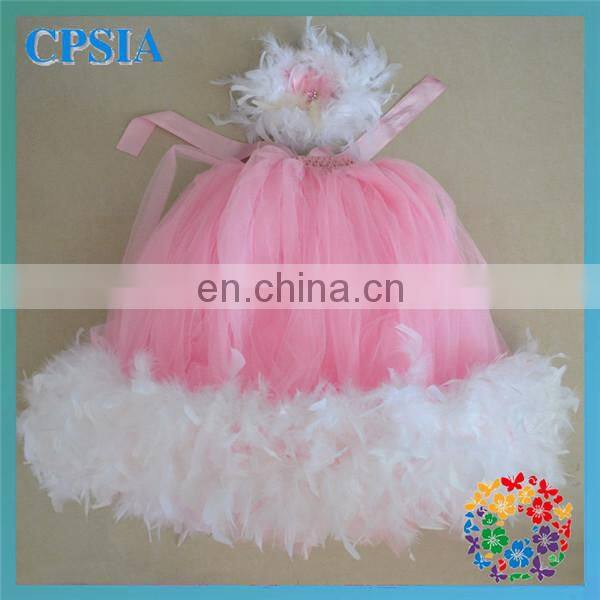 Wholesale baby items,cheap feather dresses,pictures clothing for dance