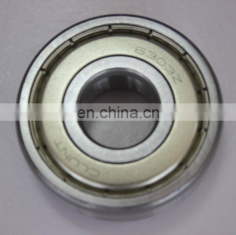 Ball bearing 6303ZZ 6303Z Deep Groove Ball Bearing 6303 Z ZZ ABEC-1 Made in China