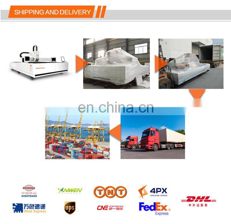 Discount price fiber laser metal cutting machine with high power 3000W