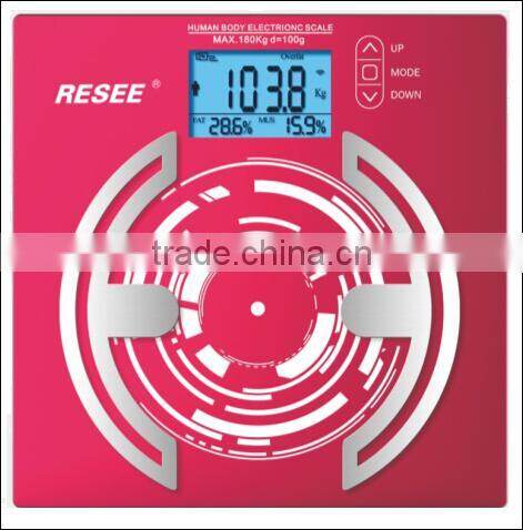 Digital Body Fat Scale RESEE China 2015 new scale