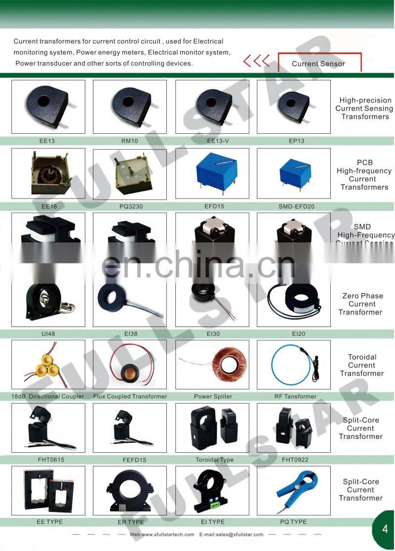SCT006 SCT013 Split Core Current Transformer Clamp On Current Sensor