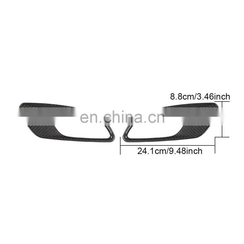 Modify Luxury 3Series Dry Carbon Fiber Engine Hood Air Vent Cover for BMW E90 E92 E93 M3 2009-2013