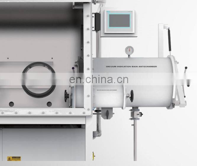 Moisture Less Than 1PPM Vacuum Glove Box Glove Box Multi-station Working Position