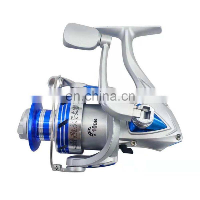 Interchangeable fishing rod spinning casting fishing reel