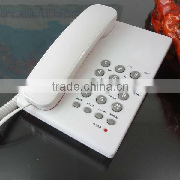 Wall Mountable Analog Telephone for South America market