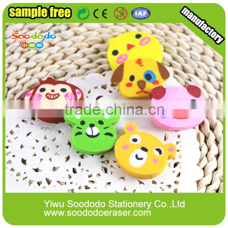 strawberry creative extruded stationery eraser gift