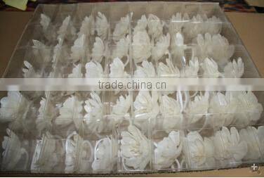 natural flower aroma reed diffuser white color diffuser flower