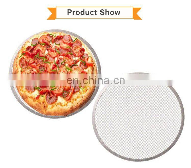 Top Grade Aluminum Round Stainless Steel Pizza Screen Net