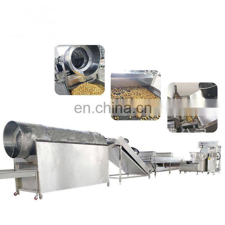 China stainless steel commercial automatic caramel kettle corn popcorn machine for sale
