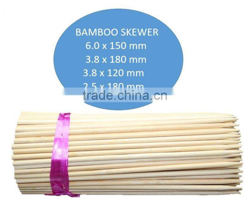 round bamboo skewer wholesale bamboo skewer