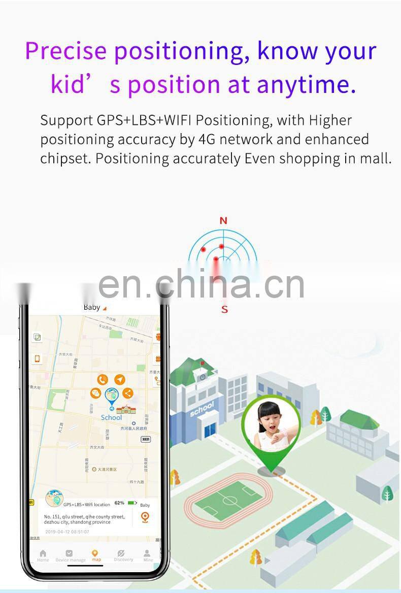 2021 new white label electronics baby toy gifts 4G LTE IPS sim 4GB+32 GB android game children smartwatch