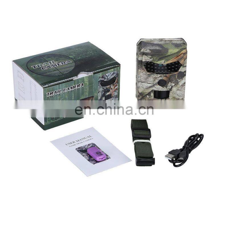 Mini cheap PR100 12MP 1080P full HD scout guard infrared thermal camera for hunting