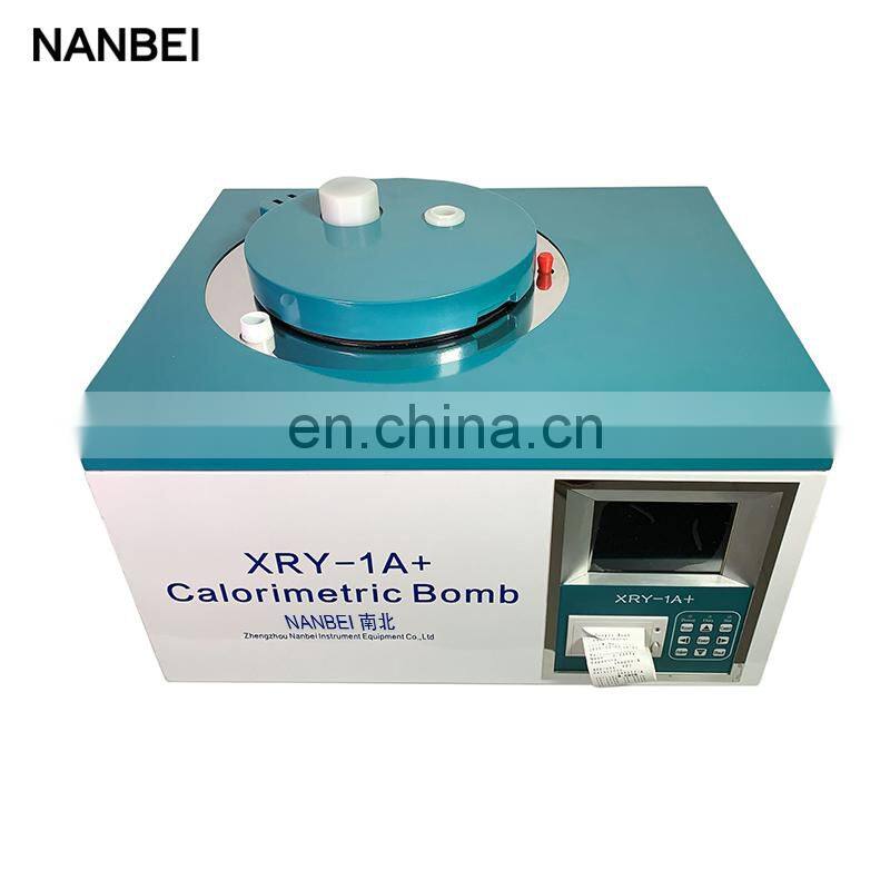 Laboratory heat capacity fuel oil oxygen bomb calorimeter