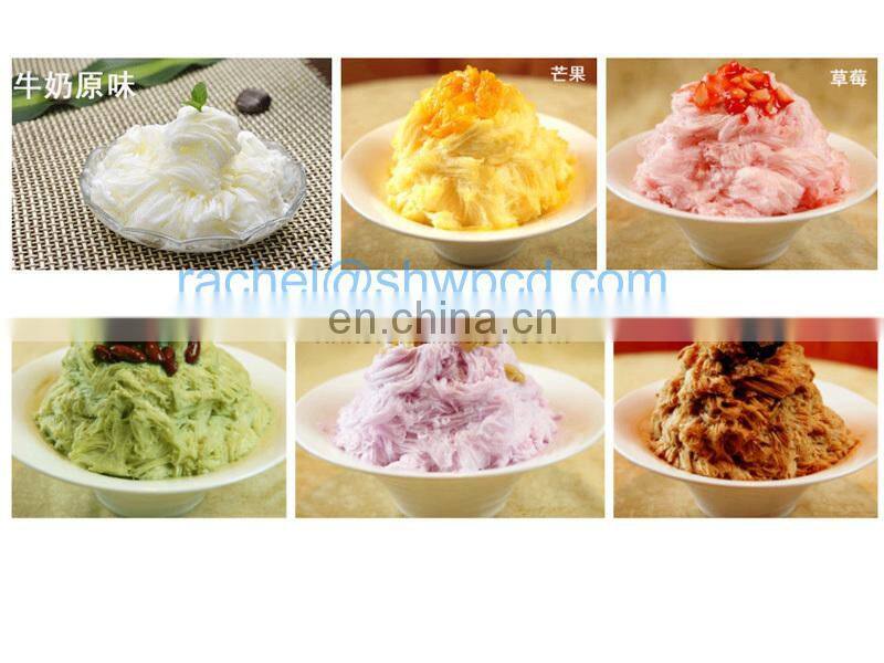 automatic electrical snowflake ice shaver machine with high quality
