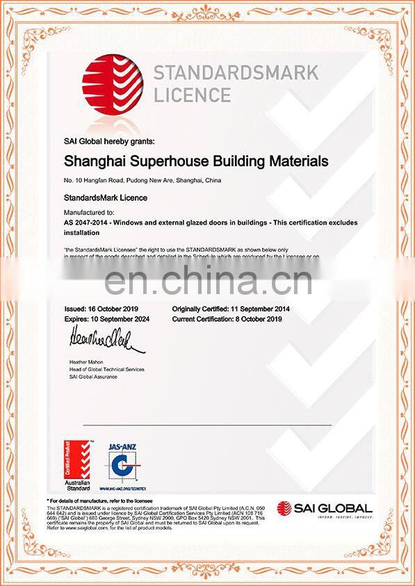 Superhouse City center high level curtain wall window wall screen aluminum tempered glass door window