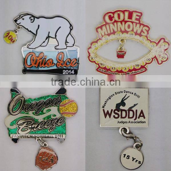 baseball lapel pins polar bear lapel pin custom lapel pins dangling lapel pin