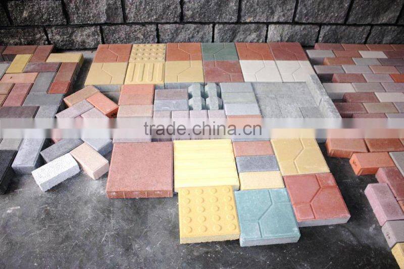 Automatic terrazzo floor road brick making machinery
