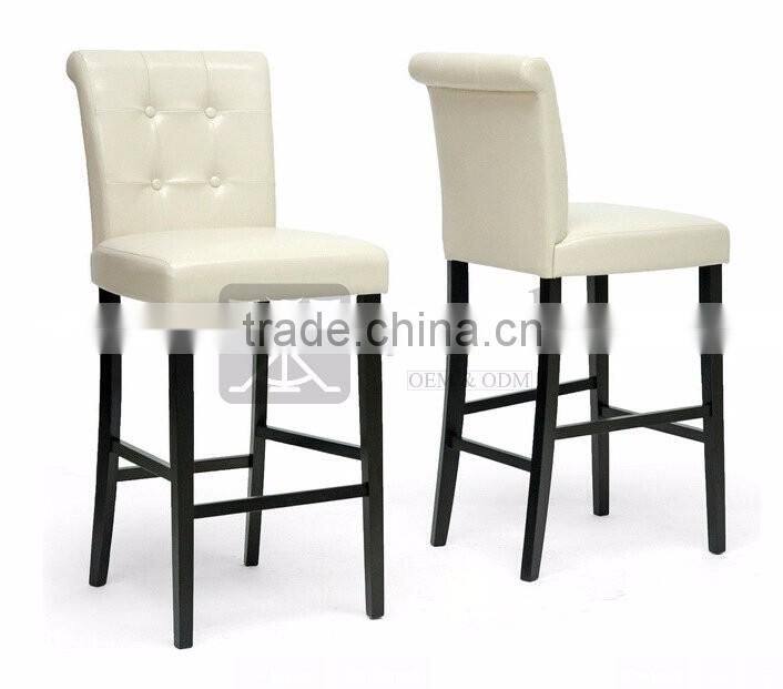BC-051 Good Quality Customized Restaurant Furniture Leather Bar Stool