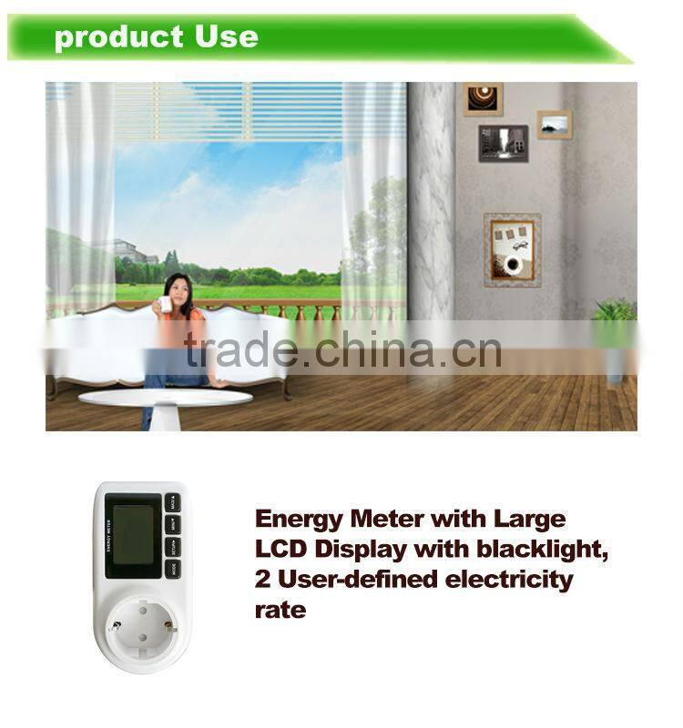 230V Europe Standard Consumption Energy Meter