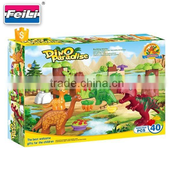 children game good quality dinosaur toy building blocks