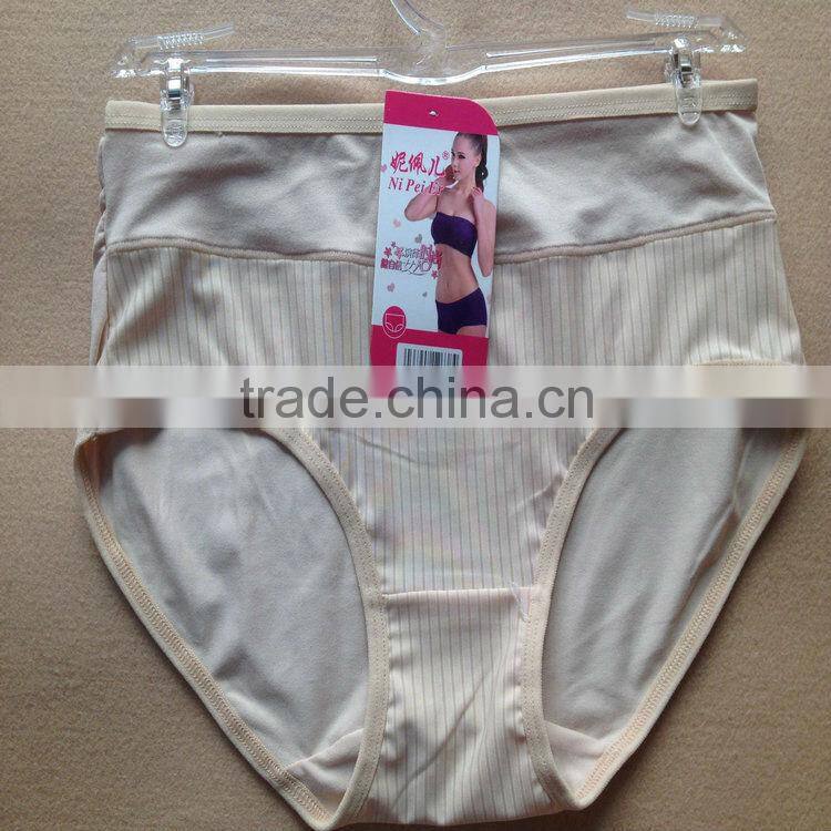 0.49USD High Quality Mixing Colors Cotton Material Large Size Fat Sexy Ladies Panties/Thongs (jlhnk214)
