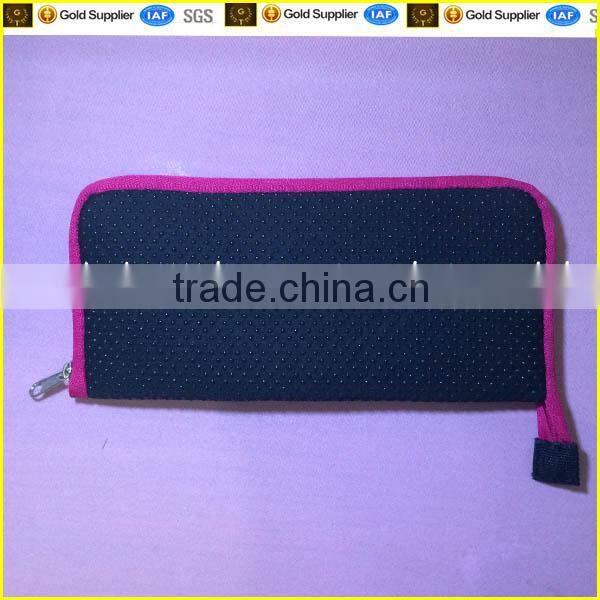 Customized pencil bag with zipper