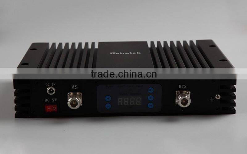 lintratek 2G 3G UMTS GSM+DCS+WCDMA tri-band Cellular signal repeater indoor
