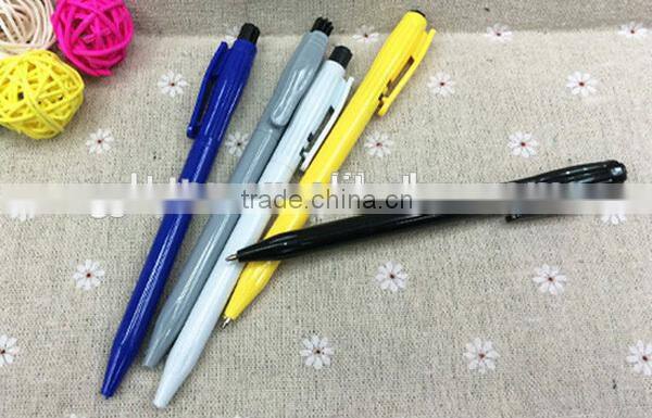 2015 HOT SELL cheap Plastic ball Pen for promotion and gift