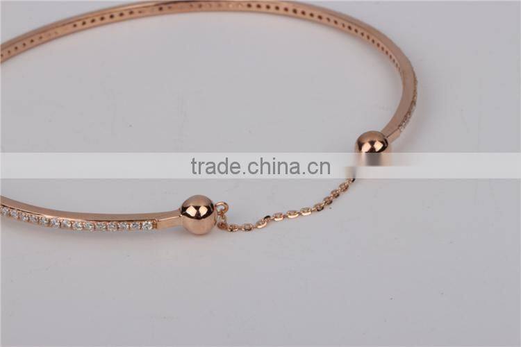 2015 high class Sterling silver snake chain bracelet