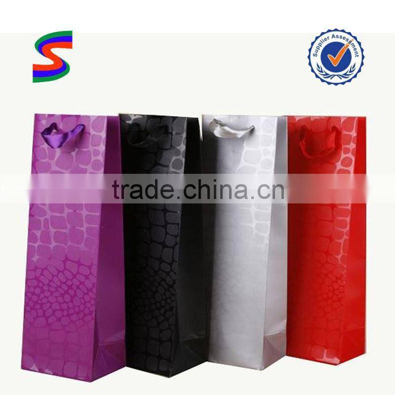 Pvc Wine Gift Bag Wine Paper Gift Bags