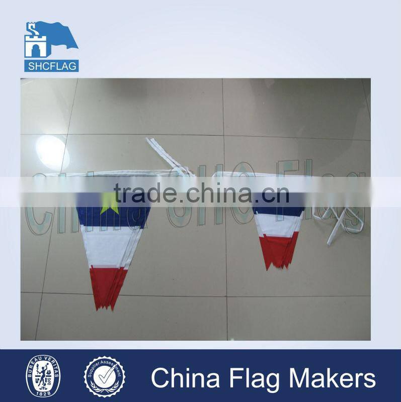 Promotion cheap fashionable and pretty hot flag bunting