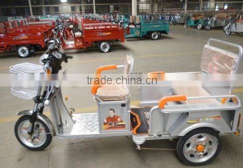 350W dual -use electric tricycle for passenger or cargo