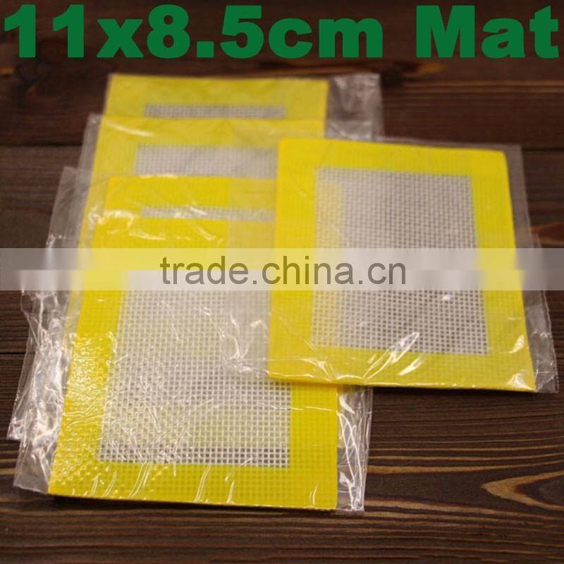 No mess dab mat bho oil concentrate rubber pad silicone rubber sheet non-stick silicone bho mat