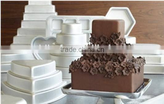Square pie dish cake mould aluminum bakeware for cake making