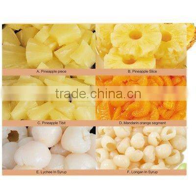 glass jar fruit cocktail