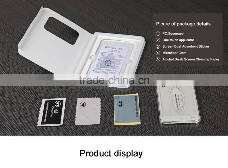 Cell phone accessories, Tempered-Glass Screen Protector for Samsung Premium Crystal Clear - Industry-High 9