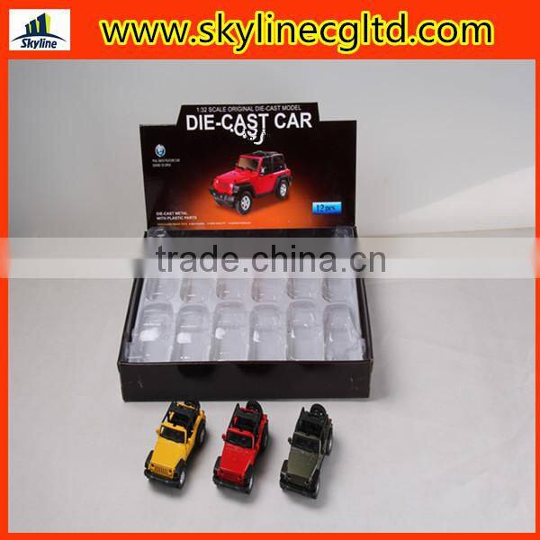 branded 1:32 die cast model car pull back car static alloy mini car toy 2015