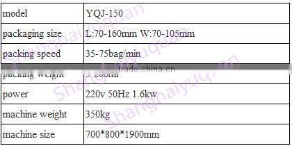 YQJ-150 Automatic Plastic Bag Honey/Facial Cream/Hair Conditioner Filling Packaging Machine+8613650775500