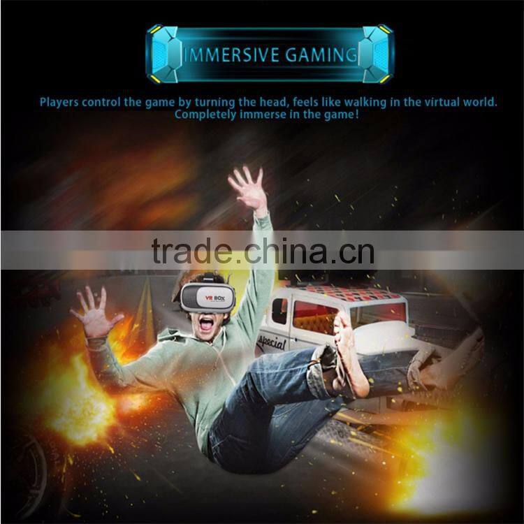 High quality VR BOX 2 Virtual Reality vr 3d glasses with bluetooth