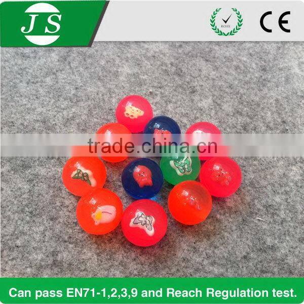 Fashion updated promotion bouncing balls from factory