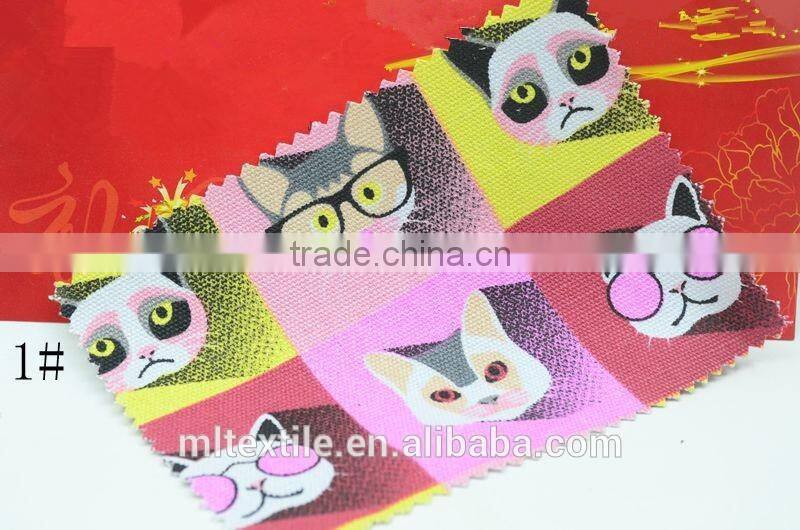 100% Cotton Printed Canvas Fabric For Children's Shoes Bags, Digital Print
