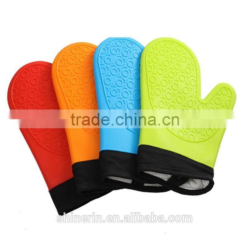 Shinerin samll order welcome silicone kitchen gloves saftey protect hands